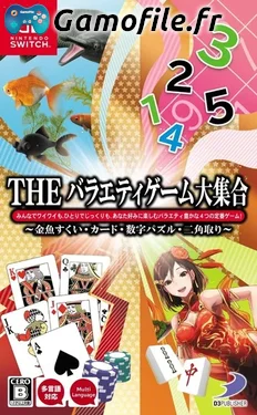 THE Variety Game Daishugo: Kingyo Sukui, Card, Suji Puzzle, Nikakudori