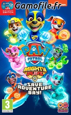 Nickelodeon PAW Patrol: MIGHTY PUPS - Save Adventure Bay