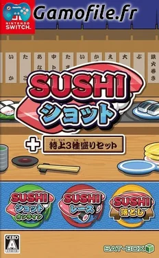 Sushi Shot + Tokujo 3-shu Mori Set