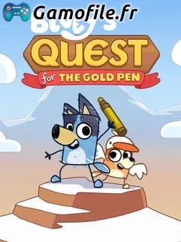 Bluey's Quest for the Gold Pen